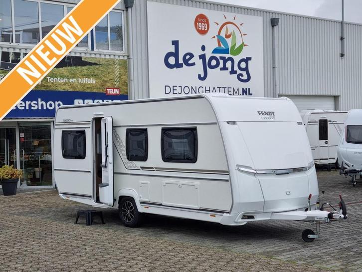 Fendt Tendenza 515 SG 2000 kg - Vloerverwarming, Caravans en Kamperen, Caravans, tot en met 4, 1250 - 1500 kg, Rondzit, Fendt