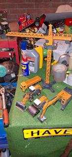 Bouwmachines.s incl bouwkraan, Ophalen of Verzenden, Zo goed als nieuw, Tractor of Landbouw