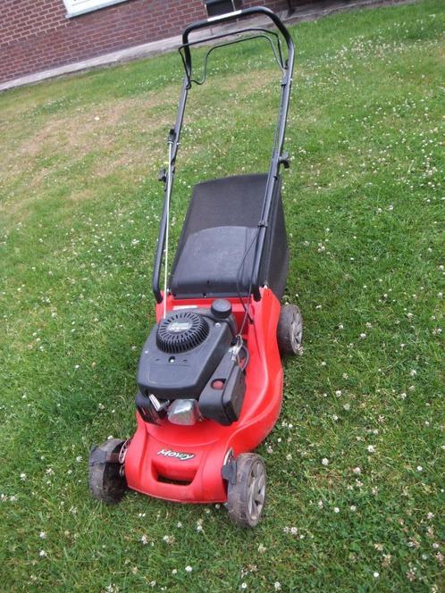 grasmaaier, Tuin en Terras, Grasmaaiers, Gebruikt, Benzine-grasmaaier, 40 t/m 49 cm, Cirkelmaaier, Opvangzak, Ophalen