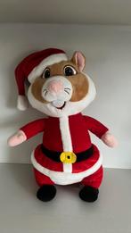 AH hamster knuffel kerst kerstman, Ophalen of Verzenden, Zo goed als nieuw, Overige typen