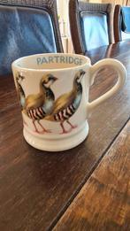 Emma Bridgewater mok Red-Legged Partridge 0.5 1/2 pint mok, Huis en Inrichting, Nieuw, Ophalen of Verzenden, Overige stijlen, Kop(pen) en/of Schotel(s)