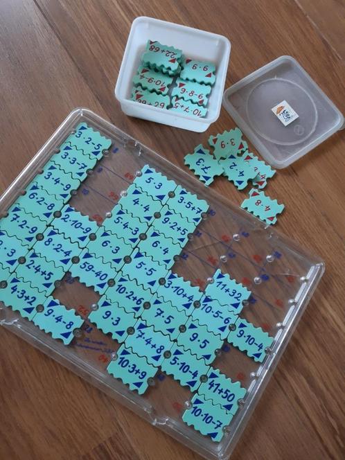Heinevetter rekentrainer puzzel 2 in 1. Zelfcontrolerend., Kinderen en Baby's, Speelgoed | Educatief en Creatief, Gebruikt, Puzzelen