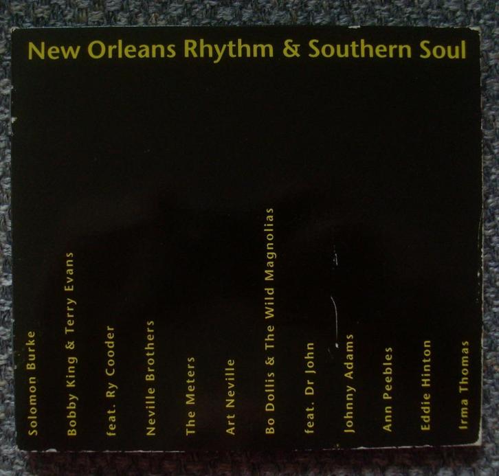 New Orleans Rhythm & Southrn Soul (CD) Meters Solomon Burke, Cd's en Dvd's, Cd's | Verzamelalbums, Gebruikt, R&B en Soul, Ophalen of Verzenden