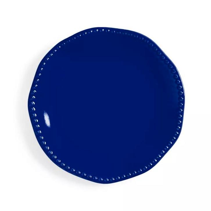 &K klevering amsterdam bord  blauw 
2 stuks, Huis en Inrichting, Keuken | Servies, Nieuw, Bord(en), Overige stijlen, Porselein