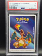 Charizard 2000 dunkin boomer pkmn sticker #6 PSA 3, Hobby en Vrije tijd, Verzamelkaartspellen | Pokémon, Verzenden, Gebruikt, Losse kaart