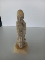 Beeld chinese man van albast., Antiek en Kunst, Ophalen of Verzenden