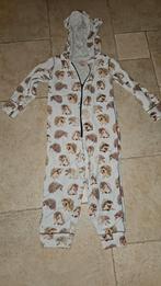Claesen's - Unisex Onesie - Hedgehog - Velvet, Claesens, Nacht- of Onderkleding, Jongen of Meisje, Ophalen of Verzenden