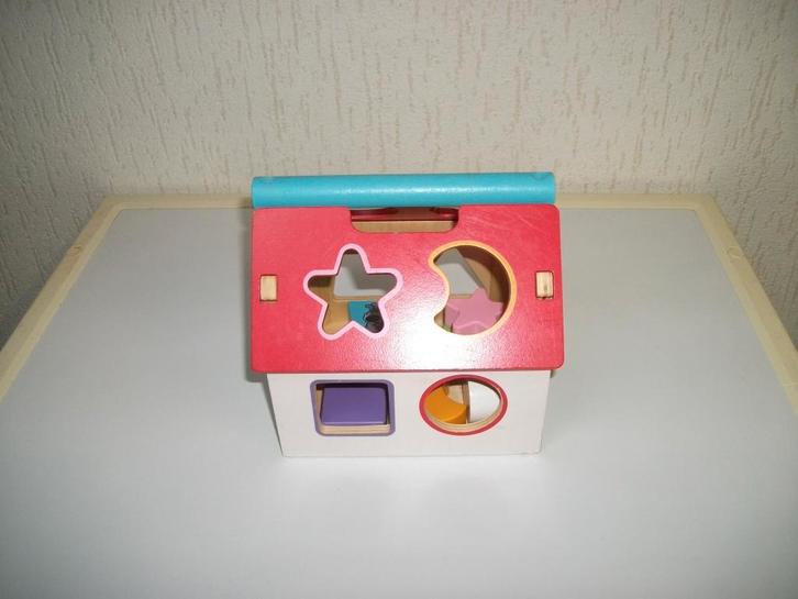 Woezel en Pip vormenstoofhuisje, Kinderen en Baby's, Speelgoed | Houten speelgoed, Gebruikt, Ophalen of Verzenden