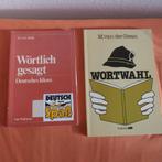 Duits idioom - verschillende 4 boeken - bieden, Boeken, Ophalen of Verzenden, Alpha, Zo goed als nieuw, Overige niveaus