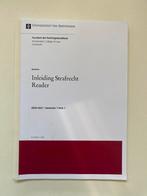 Inleiding strafrecht reader uva, Verzenden