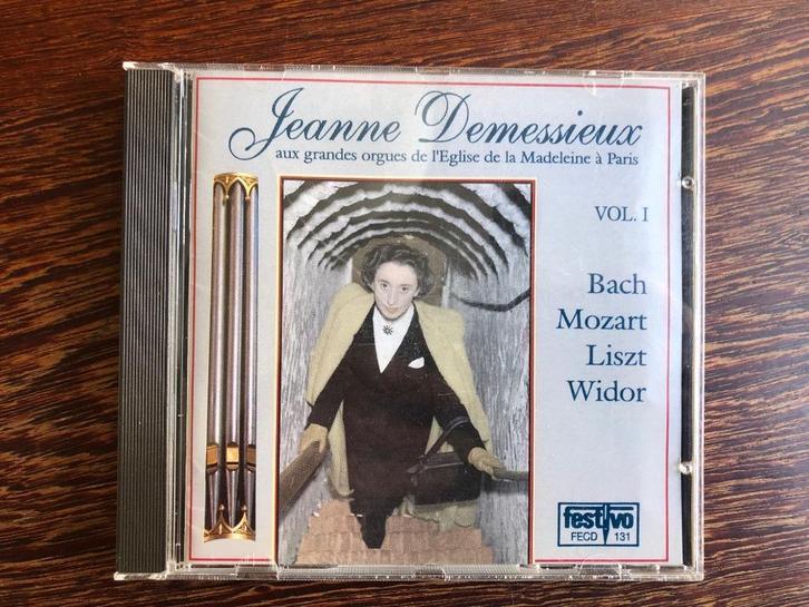 ( Bach Mozart Liszt Widor - Jeanne Demessieux Vol 1, Cd's en Dvd's, Cd's | Klassiek, Zo goed als nieuw, Ophalen of Verzenden
