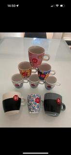 Douwe egberts kopjes, Huis en Inrichting, Keuken | Servies, Ophalen of Verzenden, Zo goed als nieuw, Overige stijlen, Kop(pen) en/of Schotel(s)