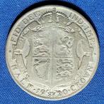 Groot Brittannië 0.5 crown 1920 Km 818.1a  W4, Zilver, Losse munt, Overige landen, Verzenden
