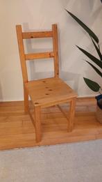Ikea Ivar houten stoel - 3 stuks beschikbaar, Huis en Inrichting, Stoelen, Ophalen, Bruin, Hout, Drie