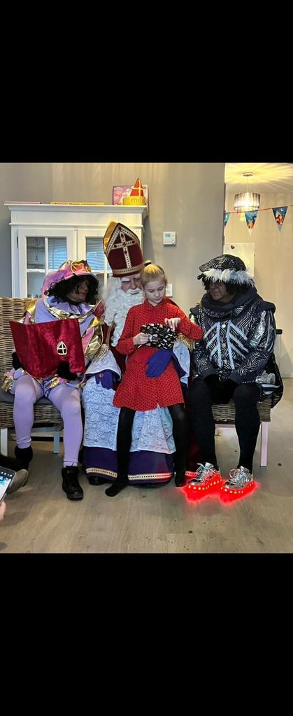 Sinterklaas met 2 Roetveeg Pieten, Diversen, Sinterklaas, Ophalen of Verzenden