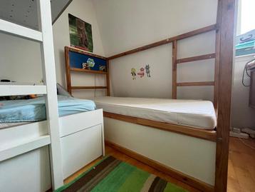 Ikea Kura 70x160cm klein gemaakt PEUTERBED met matras beschikbaar voor biedingen