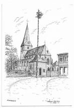 AK Noorbeek - De Sint-Brigidakerk, Pierre Delnoy, Verzenden, 1960 tot 1980, Ongelopen, Limburg