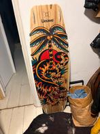 Lieuwe kiteboard shotgun met bindingen (2x gebruikt), Twintip, Ophalen of Verzenden, Zo goed als nieuw, 4 m² of minder