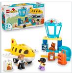 Grote DUPLO Treinset + Vliegveld + Brug – Compleet, Ophalen, Gebruikt, Complete set, Duplo