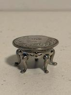 Oud antiek zilver tafeltje, Antiek en Kunst, Antiek | Goud en Zilver, Verzenden