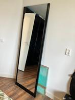 Vintage mirror - 180x63cm - wooden frame, Huis en Inrichting, 150 tot 200 cm, Gebruikt, Rechthoekig, 50 tot 75 cm