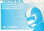 Honda XL1000 V 1998/99 manual (3458z) motor, Motoren, Ophalen of Verzenden, Honda