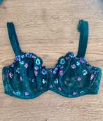 Prima donna 85D groen kant borduur en gratis bbh slip l/42, Verzenden, BH, Groen, Prima donna