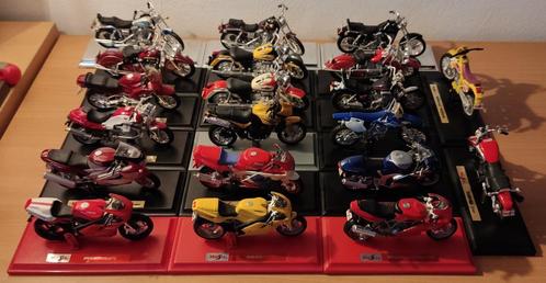 Maisto Motoren Collectie 1:18, Hobby en Vrije tijd, Modelauto's | 1:18, Gebruikt, Motor, Maisto, Ophalen of Verzenden