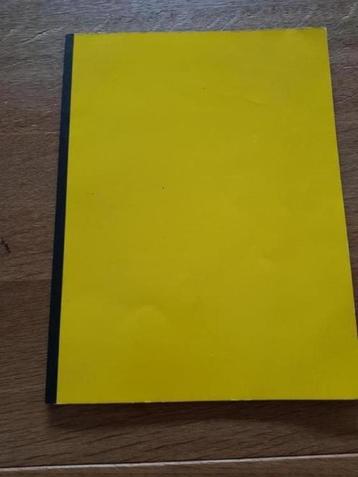 Blanco papier blok / tekenblok   beschikbaar voor biedingen