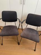 Orginele Gispen fauteuiltjes, Huis en Inrichting, Fauteuils, Ophalen, Gebruikt, Metaal, 50 tot 75 cm