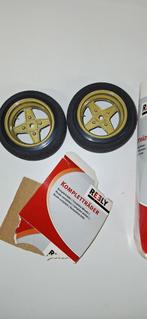 Reely 1:10 Straatmodel Complete wielen Racing Retro Goud 2x, Nieuw, Ophalen of Verzenden, <, Nitro