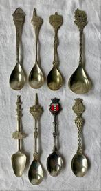 Theelepeltjes Amsterdam Verzilverd (8x), Antiek en Kunst, Ophalen of Verzenden