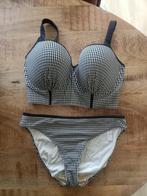 Prima donna bikini 80 F broekje 40 ZGAN zwart wit 80F, Zwart, Ophalen of Verzenden, Bikini, Prims donna