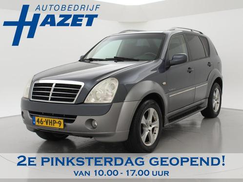 SsangYong Rexton RX 270 XDI 5-CILINDER AUT. GRIJS KENTEKEN 3, Auto's, SsangYong, Bedrijf, Te koop, Rexton, 4x4, ABS, Airbags, Airconditioning