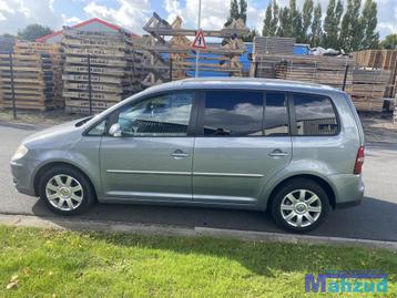 2007 VW TOURAN 1T2 GRIJS LR7N Links achter deur portier 2003 beschikbaar voor biedingen
