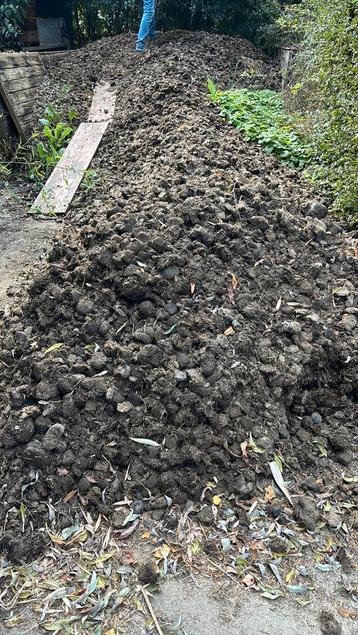 Paardenmest voor de tuin beschikbaar voor biedingen