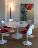 244 x 137 laminate tulipe tafels eero saarinen 180 tulipe, Huis en Inrichting, Tafels | Statafels, Ophalen of Verzenden, Zo goed als nieuw
