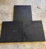 Rubberen tegels 50x50x3 speeltoestel dak ed ruim 40m2, Ophalen, Gebruikt, Overige typen, Rubber