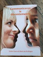 Communiceren is docentenwerk, Ophalen of Verzenden, Zo goed als nieuw