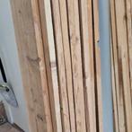 Houten planken (9) l:1m 64,5 x br:14,3 x dik 2 cm, Ophalen, Minder dan 25 mm, Grenen, Zo goed als nieuw