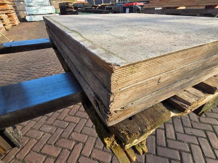 3 Multiplex Steenschotten 100 x 112 x 4.2 cm - nr: D73, Tuin en Terras, Palen, Balken en Planken, Gebruikt, Overige typen, Minder dan 180 cm