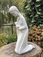 Mooi Frans Mariabeeld ❤️ knielende Maria met kindje, Ophalen of Verzenden