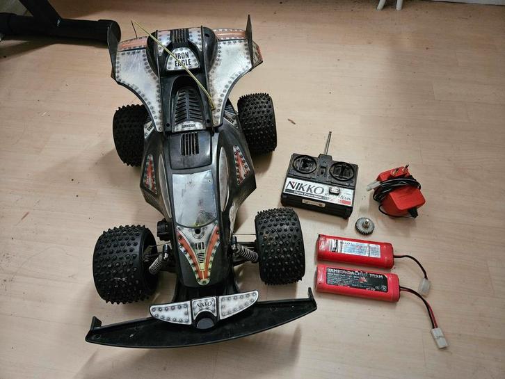 Vintage 4WD Nikko Iron Eagle RC Auto, Kinderen en Baby's, Speelgoed | Speelgoedvoertuigen, Gebruikt, Afstandsbediening, Ophalen of Verzenden
