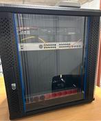 12u Patchkast, SonicWall TZ270, Cisco PoE Switch, Patchpanel, Ophalen, Zo goed als nieuw
