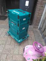 Makita Mbox met Trolley - Leeg, Doe-het-zelf en Verbouw, Gereedschapskisten, Ophalen, Gebruikt