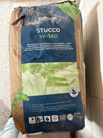 Stucco w 140 5 zakjes beschikbaar voor biedingen