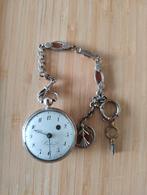Frans zak uurwerk, Sieraden, Tassen en Uiterlijk, Horloges | Antiek, Ophalen of Verzenden, Staal, Overige merken