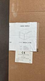 Imola 2/100 douchewand zijstuk, Doe-het-zelf en Verbouw, Glas en Ramen, Ophalen, Zo goed als nieuw, Glasplaat, 160 cm of meer