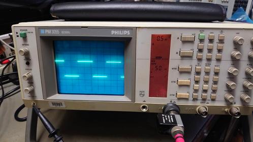 Philips PM 3055  60 Mhz scoop, Doe-het-zelf en Verbouw, Meetapparatuur, Gebruikt, Ophalen of Verzenden