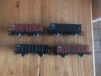 Piko wagons HO 5 stuks, Hobby en Vrije tijd, Modeltreinen | H0, Ophalen of Verzenden, Gelijkstroom of Wisselstroom, Wagon, Piko